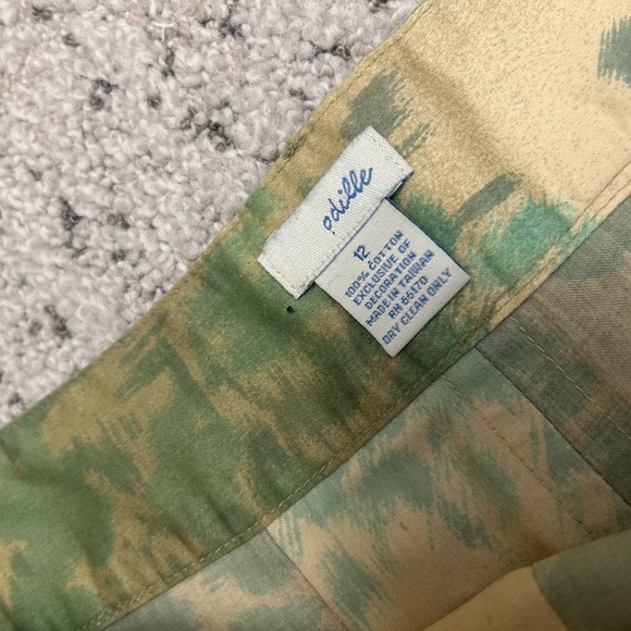 Odille (Anthropologie) Sz.12 cotton skirt just dry cleaned! Pleated beautiful - Picture 3 of 9